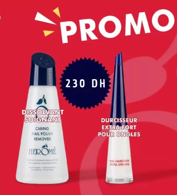 Herome Durcisseur Extra Fort Pour Ongles Dissolvant