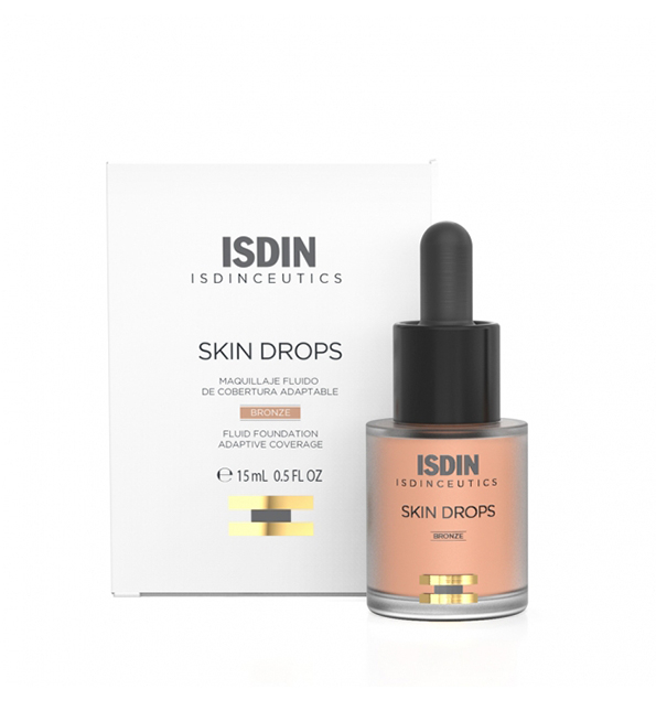 Isdin Skin Drops Fond De Teint Fluide Bronze 15ml
