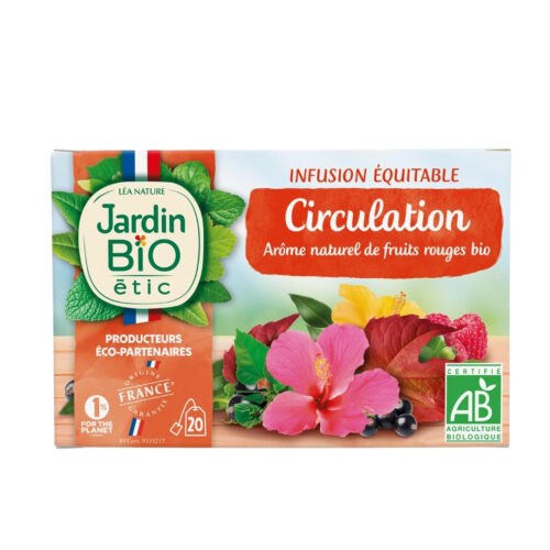 Jardin Bio Infusion Circulation Sanguine 20 Sachet