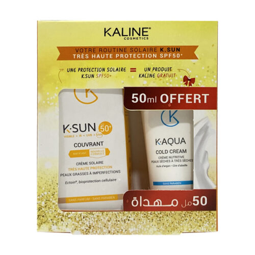 Kaline Ecran Couvrant 50 Cold Cream Pack