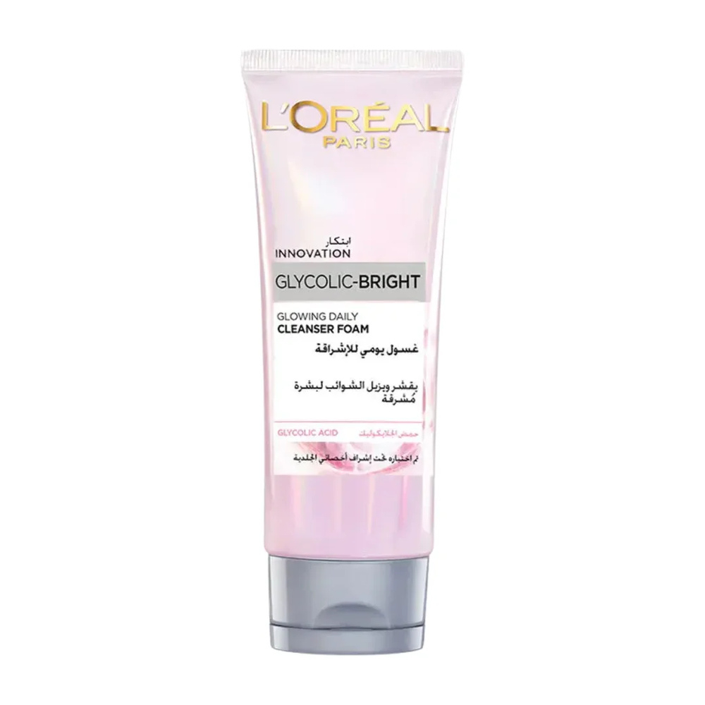 L Oreal Paris Glucolic Bright Foam Cleanser 100ml