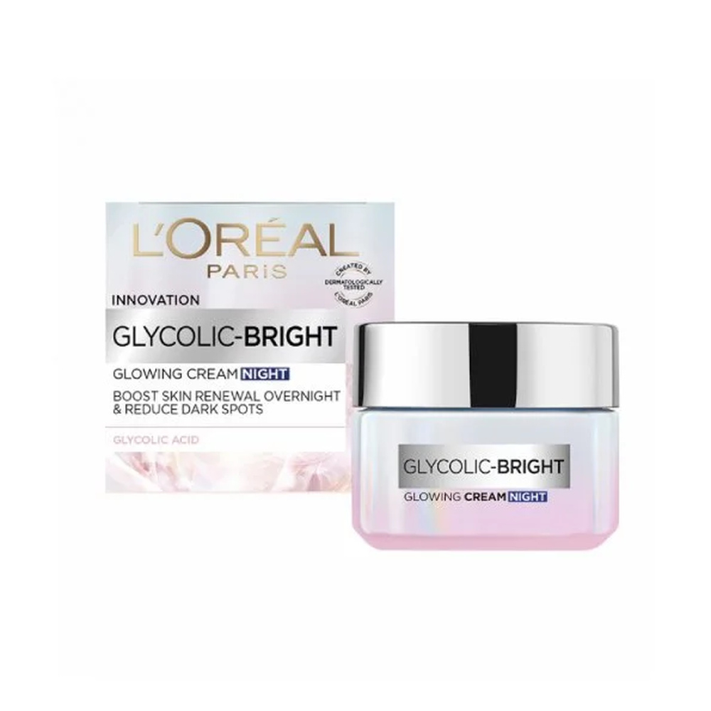 L Oreal Paris Glycolic Bright Creme De Nuit 50ml
