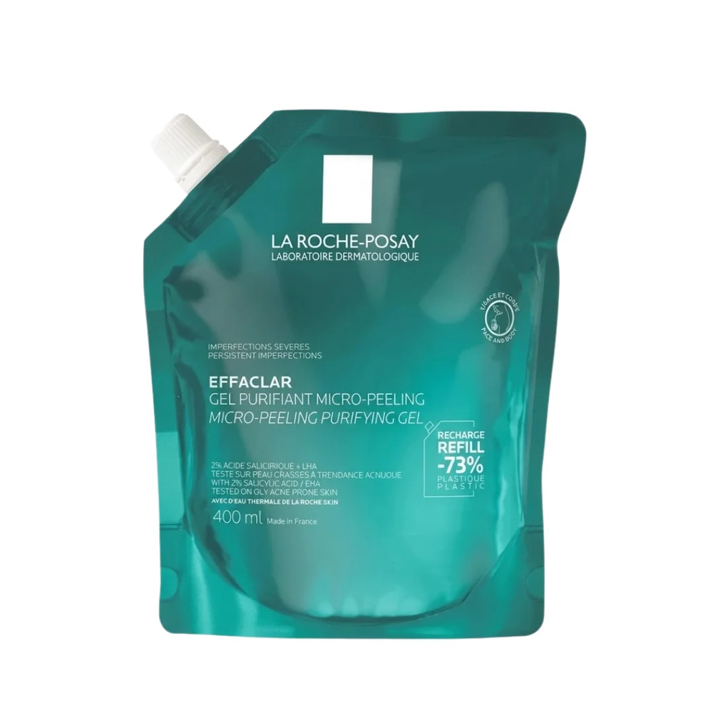 La Roche Posay Rp Effaclar Gel Purifiant Micro Peeling Refill 400ml