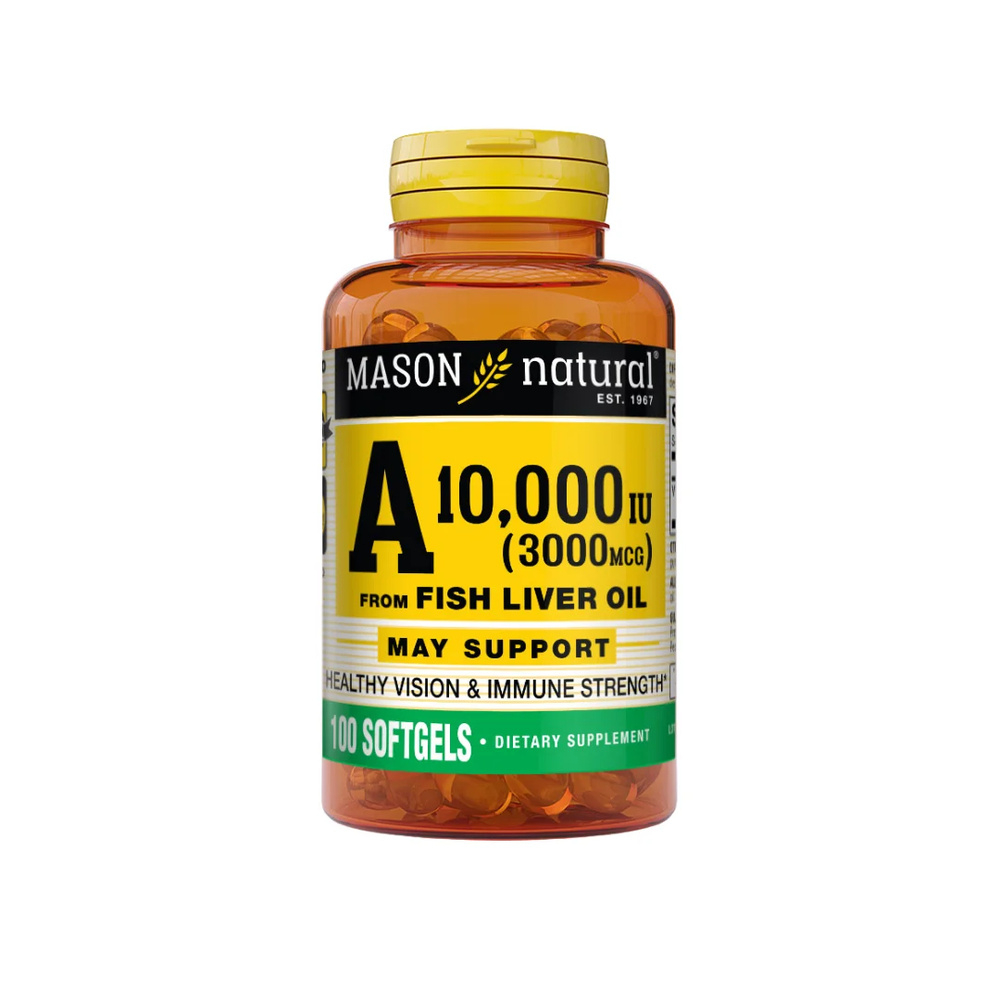 Mason Natural A 10000 Ui 100 Softgels 592 100