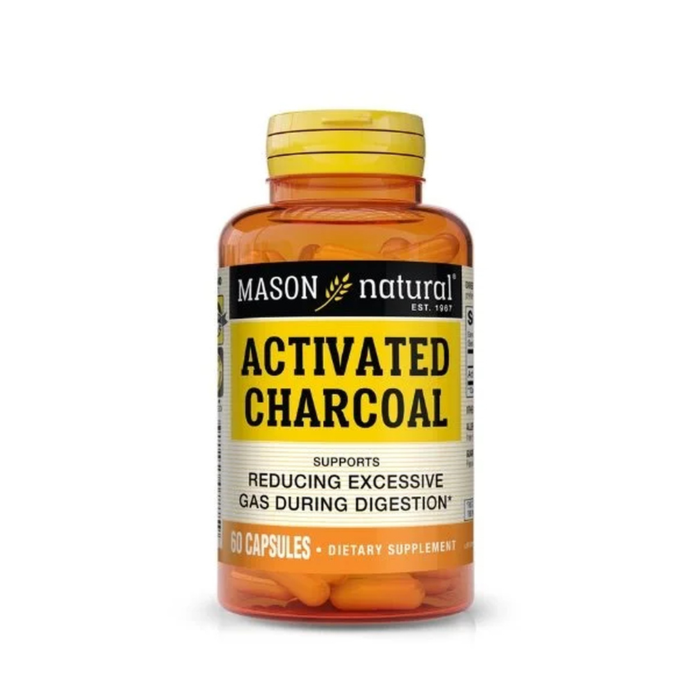 Mason Natural Activated Charcoal 60 Capsules 787 60 1