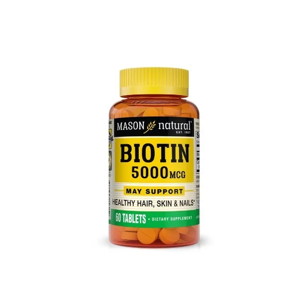 Mason Natural Biotin 60 Softgels 1632 60 1