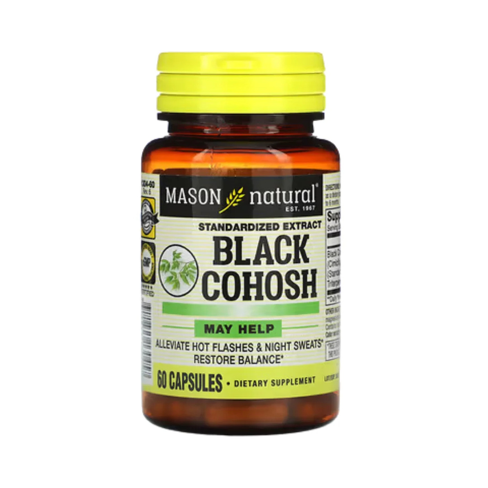 Mason Natural Black Cohosh 60 Capsules 1304 60