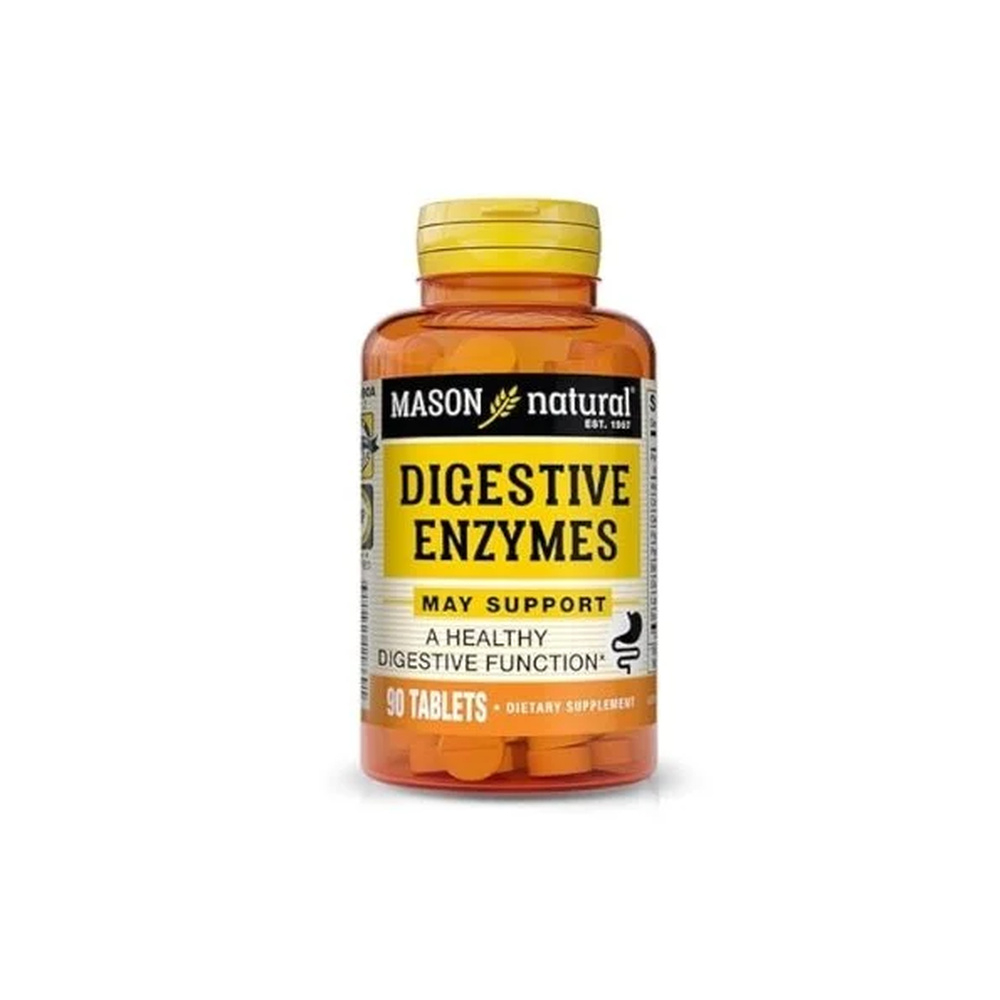 Mason Natural Digestive Enzymes 90 Tablets 1186 90a 1