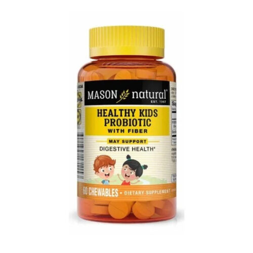 Mason Natural Healthy Kids Probiotic With Fiber 60 Tablets 1711 60a 1