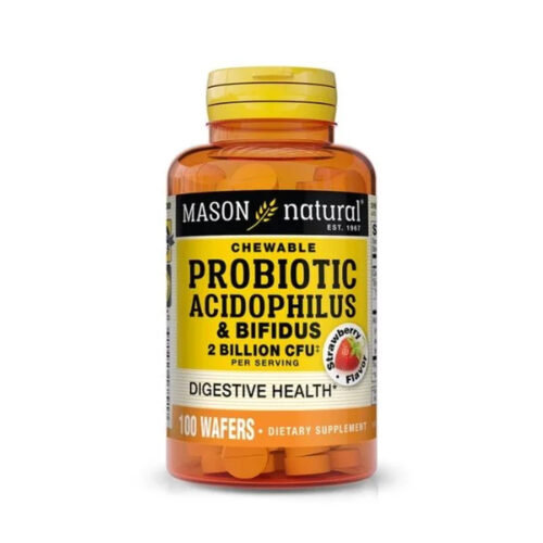 Mason Natural Probiotic Acidophilusbifidus 100 Wafers 1689 100 1
