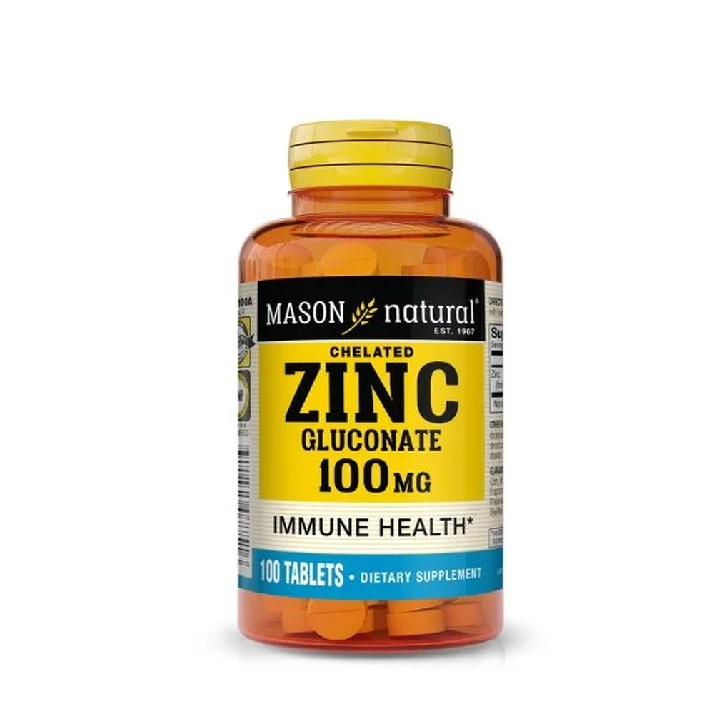 Mason Natural Zinc Gluconate 100 Tablets 775 100a 1