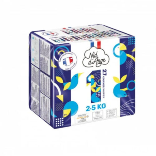 Nid D Ange D Ange Couche Taille 1 2 5kg 27pcs