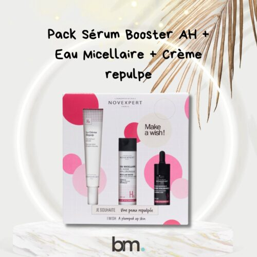 Novexpert Trio Pack Serum Booster Ah Eau Micellaire Creme Repulpe