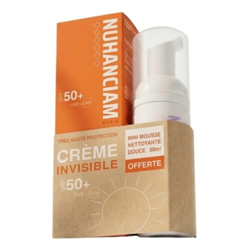 Nuhanciam Duo Pack Creme Invisible Spf50 50mlmousse Nett 50ml