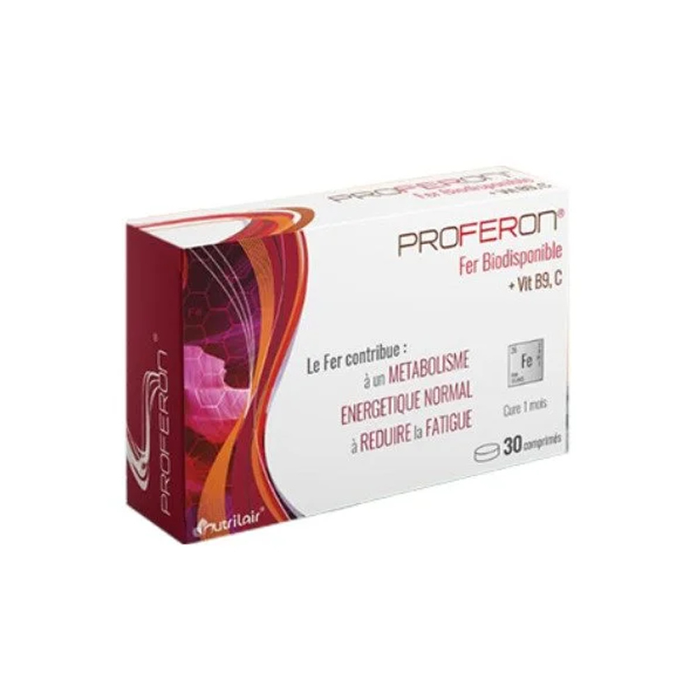 Nutrilair Proferon Fer 30 Comprimes