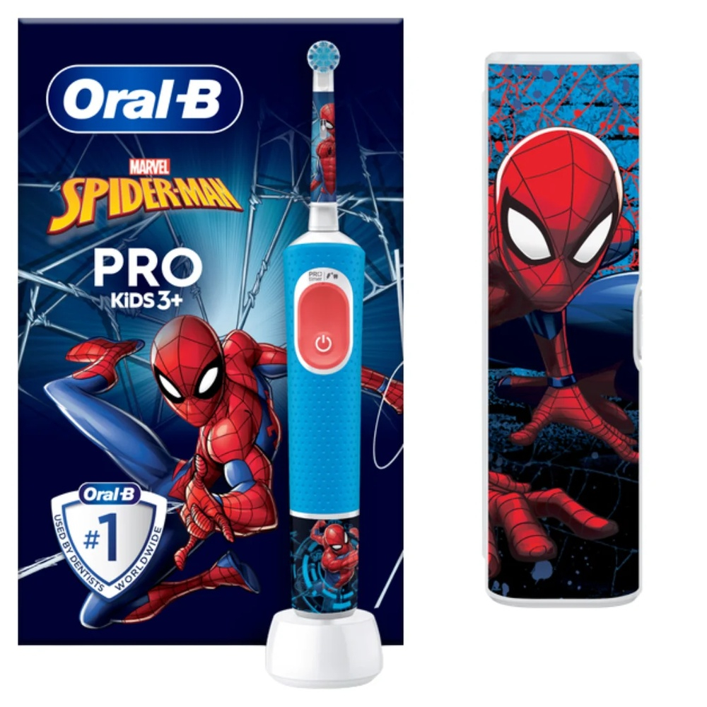 Oral B Brosse A Dents Rechargeable Kids Spiderman 3ans