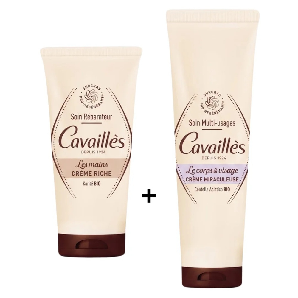 Pack Cavailles Creme Miracle 100mlcreme Mains Riche Reparateur 50ml Duo Pack