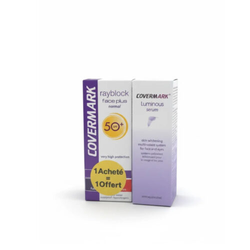 Pack Covermark Luminous Serumrayblock Normal Invisible Pack