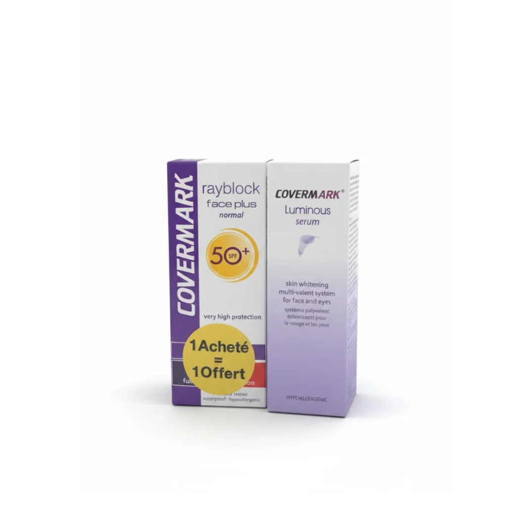 Pack Covermark Luminous Serumrayblock Normal Invisible Pack