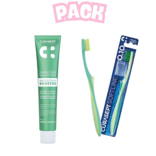Pack Curasept Dent Booster Herbal Invasion 75mlbad Maxi Soft Pack