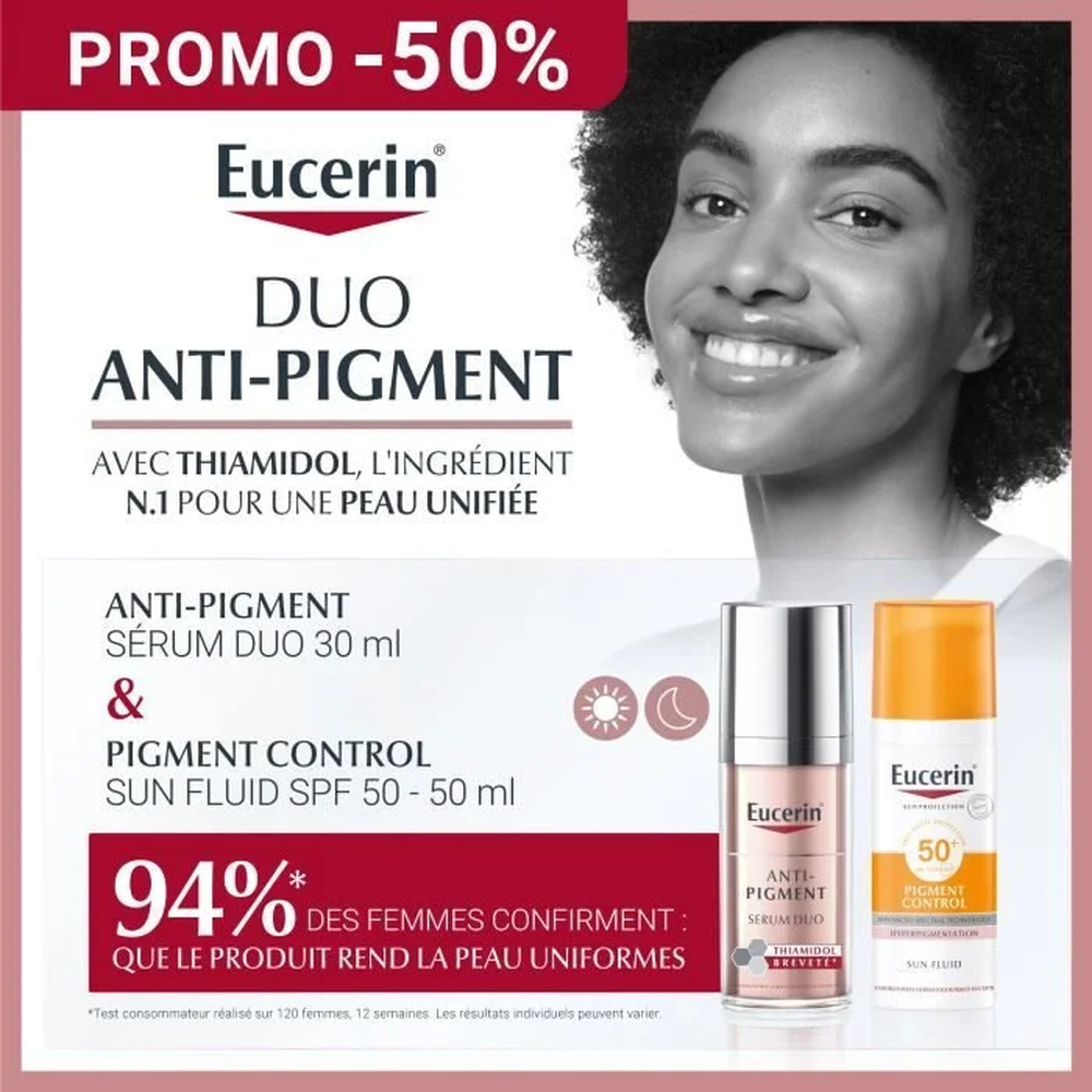 Pack Eucerin Anti Pigment Serum Duo 30mlecran Pigment Spf50 Pack