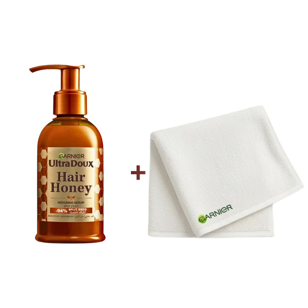 Pack Garnier Ultra Doux Coffret Serum Hair Honey 120mlserviette