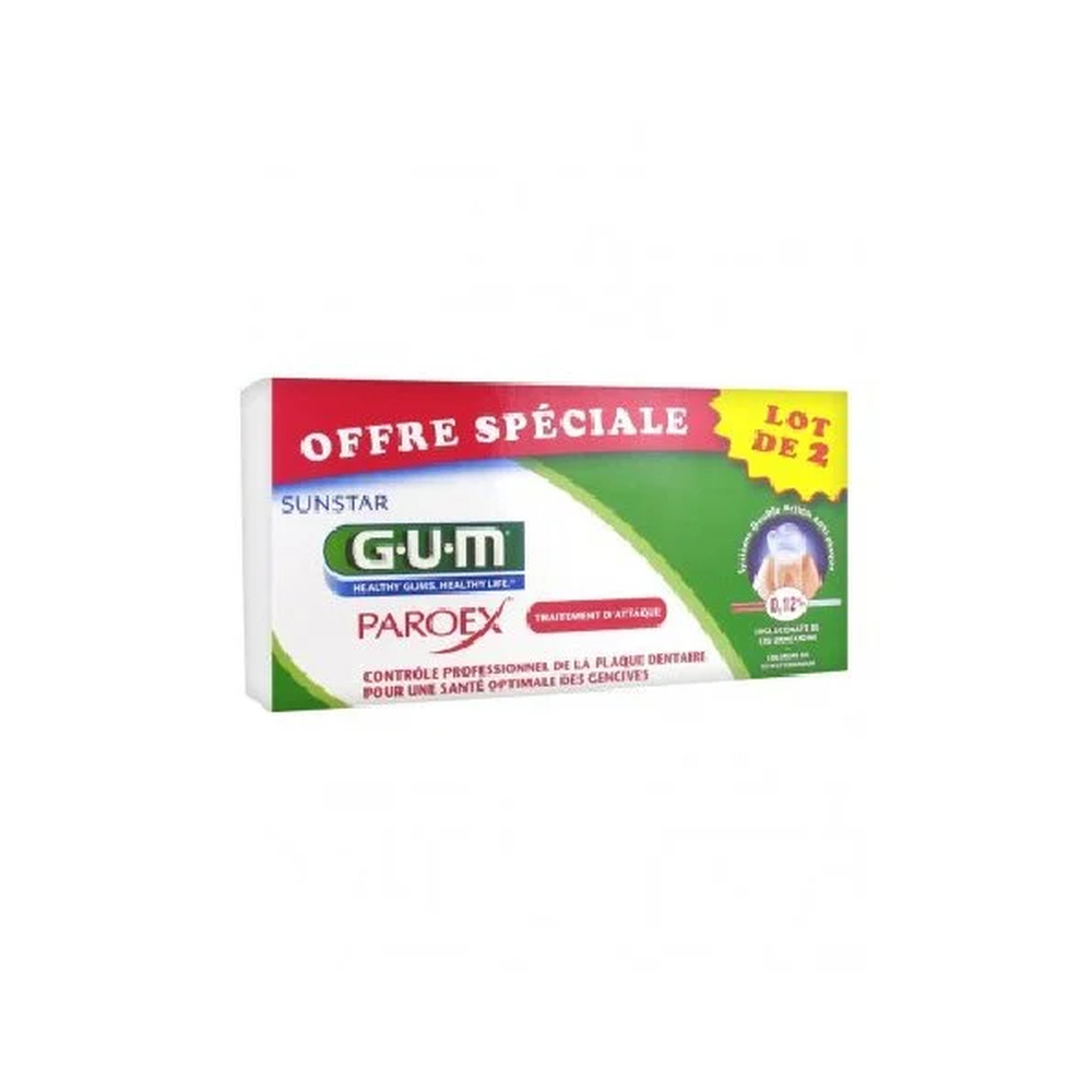Pack Gum 2 Dent Paroex N1770 2 Pack