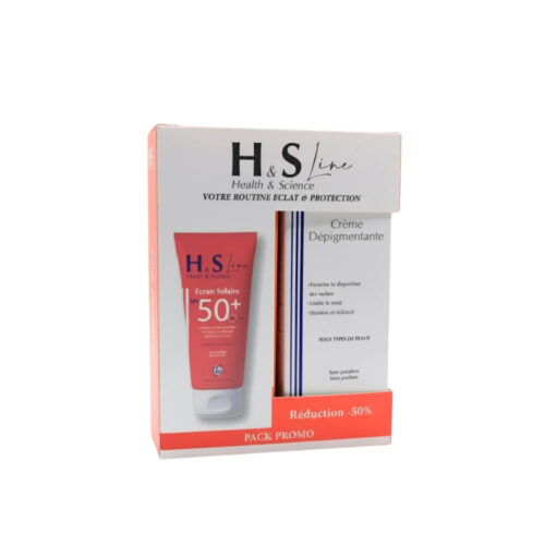 Pack Hs Line Ecran Solaire Spf50 Creme Depigmentante 50ml Pack 50