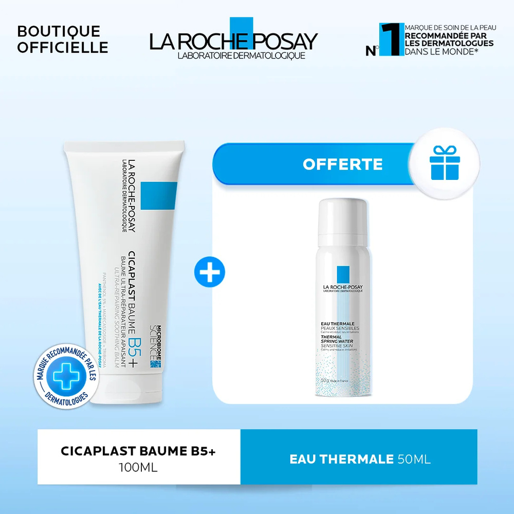 Pack La Roche Posay Rp Cicaplast Baume B5 100mleau Thermale 50ml Pack