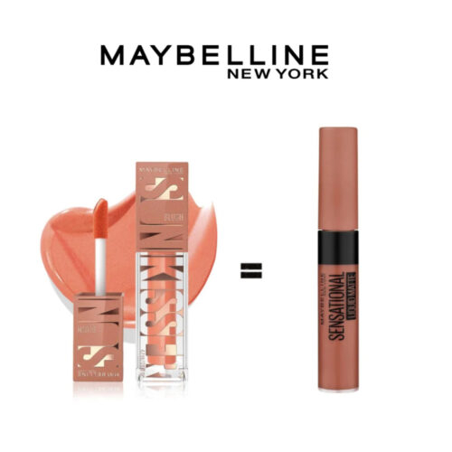 Pack Maybelline Sun 02 Uptown Glow 47mlsansational Liquid N08 Pack
