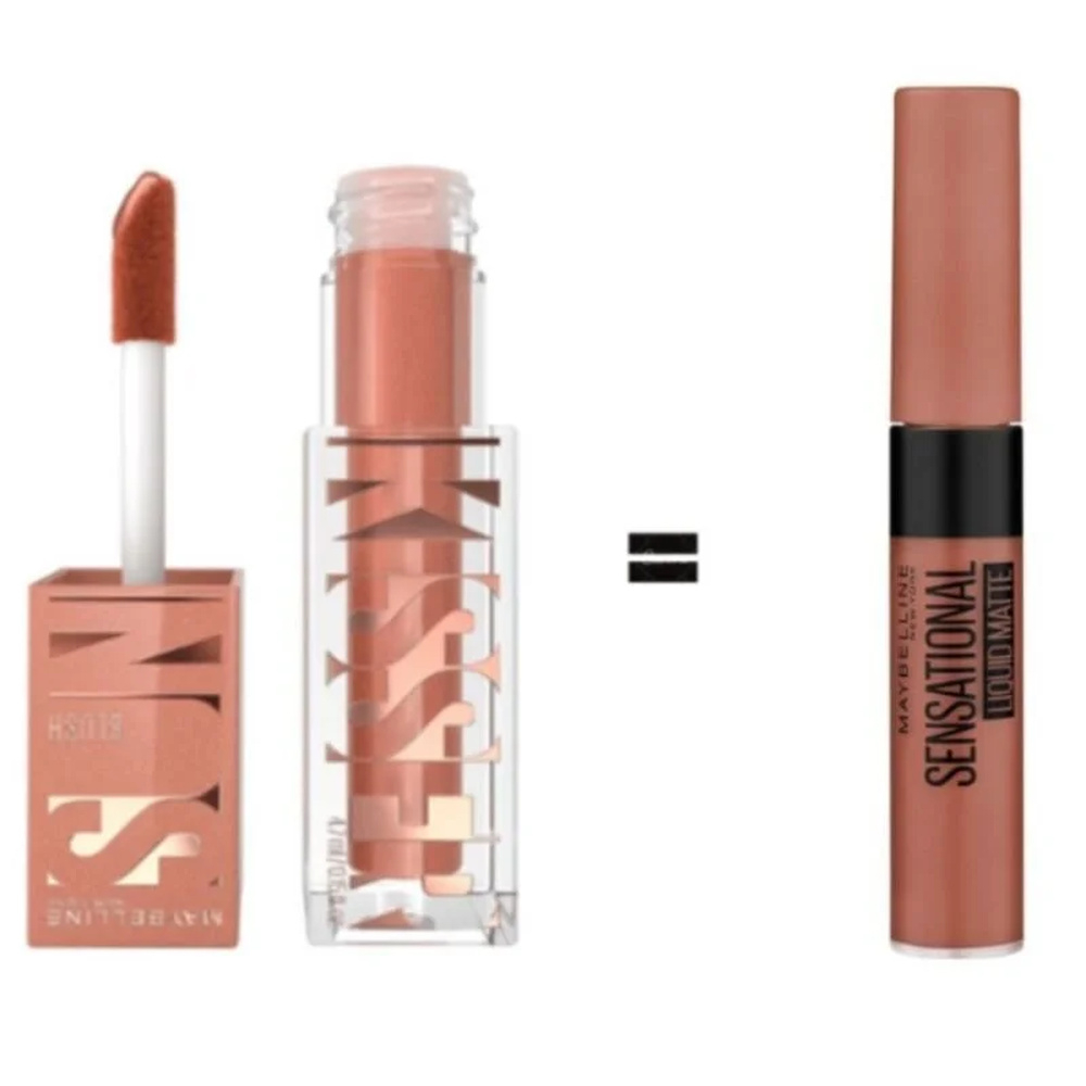 Pack Maybelline Sun 08 Chades On 47mlsansational Liquid N08 Pack