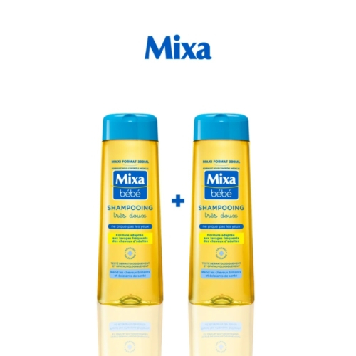 Pack Mixa Shampiong Tres Doux 2x300ml Pack