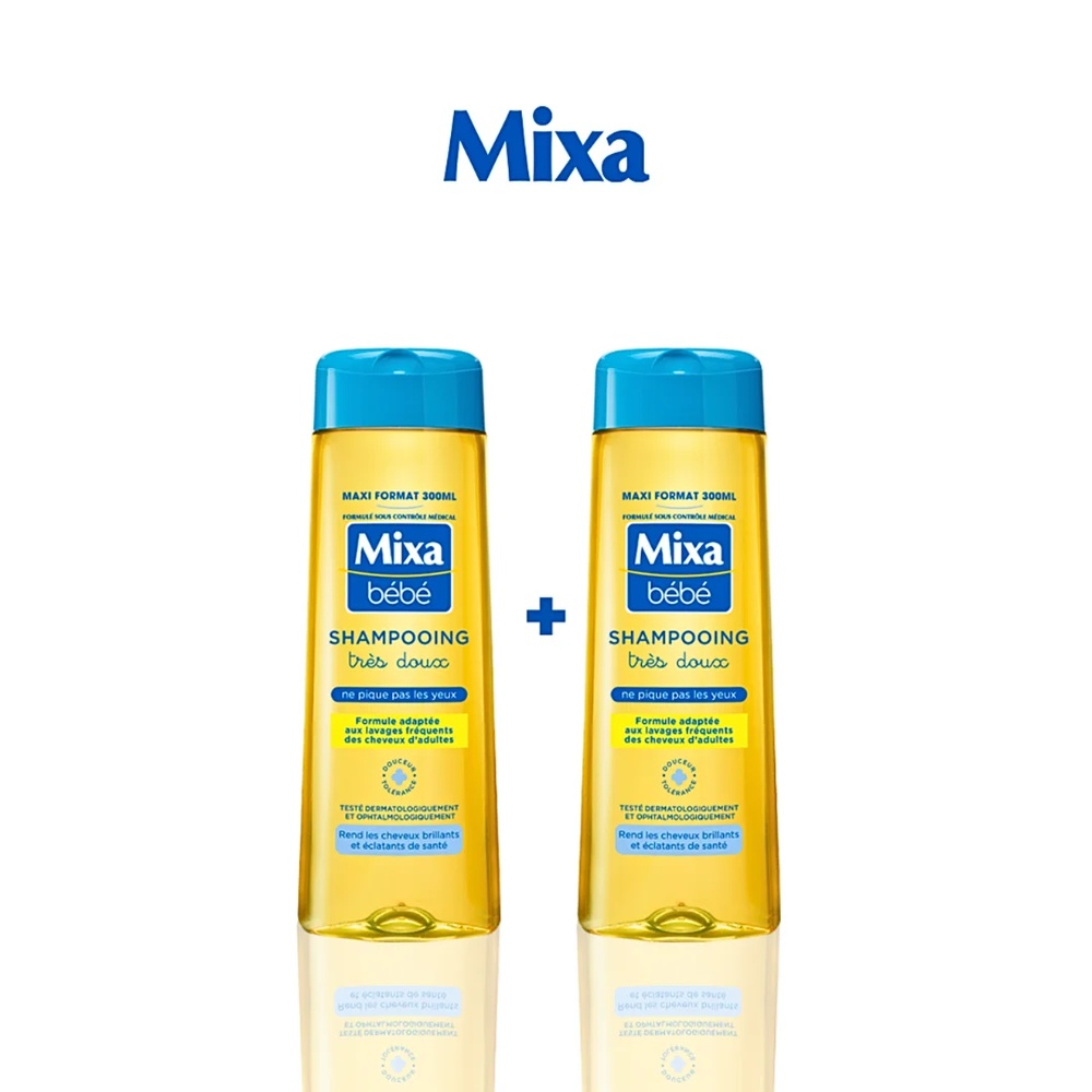 Pack Mixa Shampoing Tres Dousc 2x300ml Pack