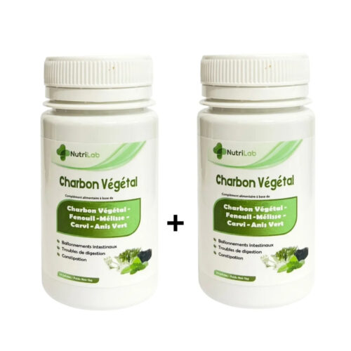 Pack Nutrilab Charbon Vegetal 230cps Pack