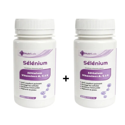 Pack Nutrilab Selenium 260gelules Duo Pack