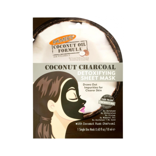 Palmer Masque Hydratant Coconut Oil Charbon 20ml