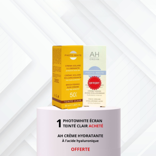 Photo White Ecran Teinte Spf 50 Ah Cream 30ml Offerte