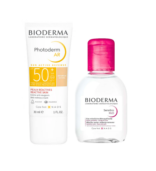 Photoderm Ar Spf50 Naturel 30mlsensibio H2o 100ml Pack