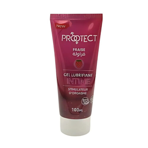 Protect Gel Lubrifiant Fraise 100ml 1