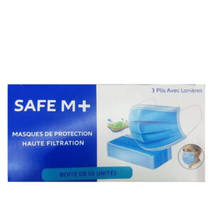 Safe M Maques De Protection Haute Filtration 50 Pieces