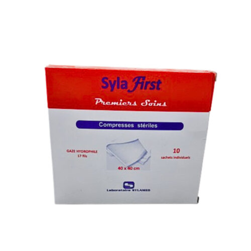 Sylafirst Compress Sterilies 4040 Bte De 10pcs