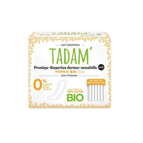 Tadam Protege Slip Coton Bio Normal 20unite
