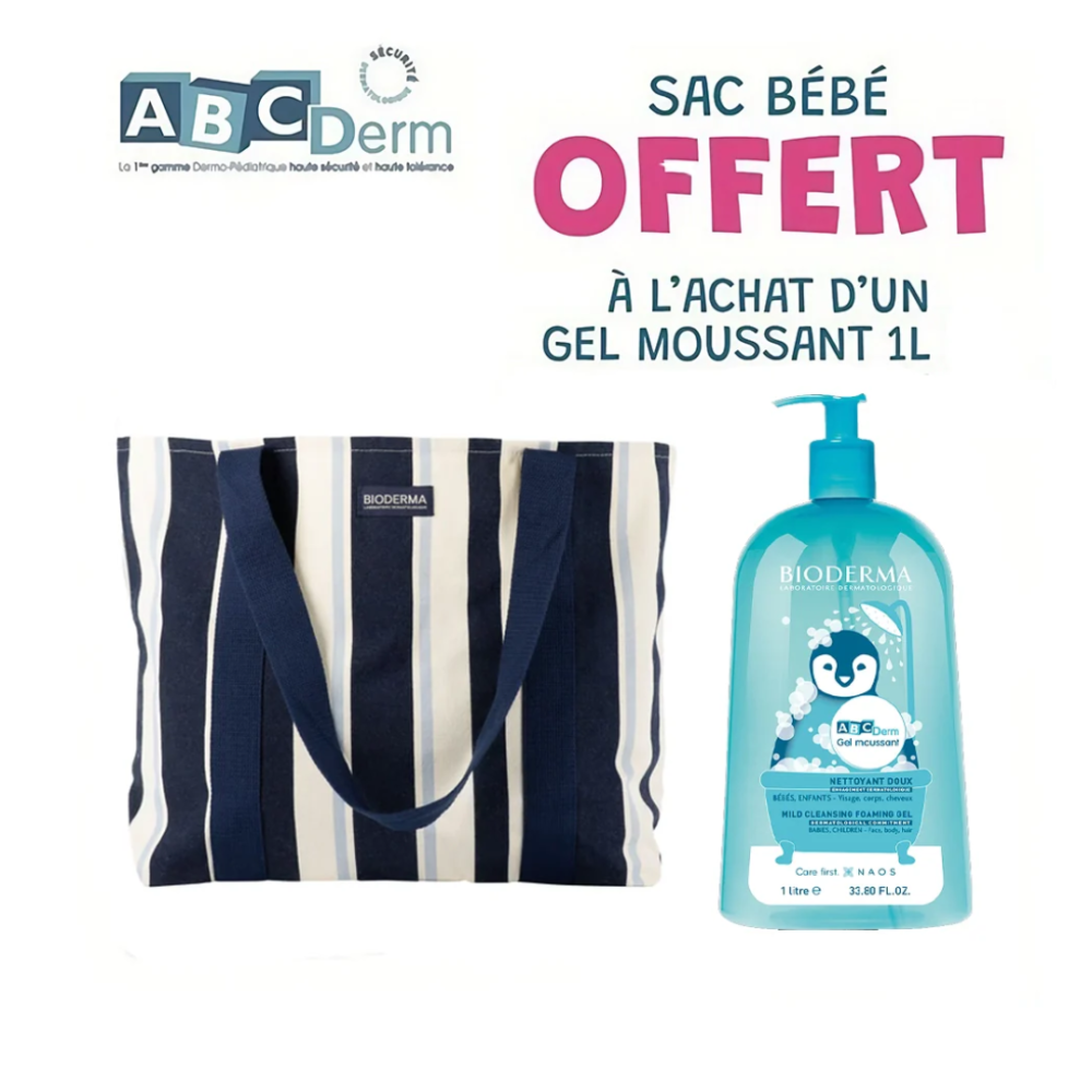 Abcderm Gel Moussant 1l Sac A Langer 1