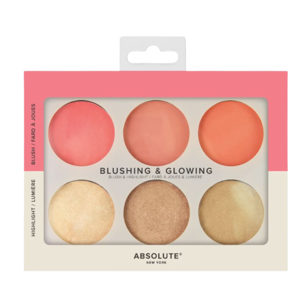 Absolute New York Blushing Glowing Palette Light