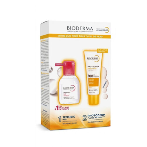 Bioderma Photoderm Fluide Invisible Spf100 Sensibio H2o Offert