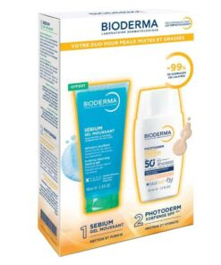 Bioderma Photoderm Xdefense Ultra Fluide Max 01 Teintesebium Gel Moussant 100ml Pack
