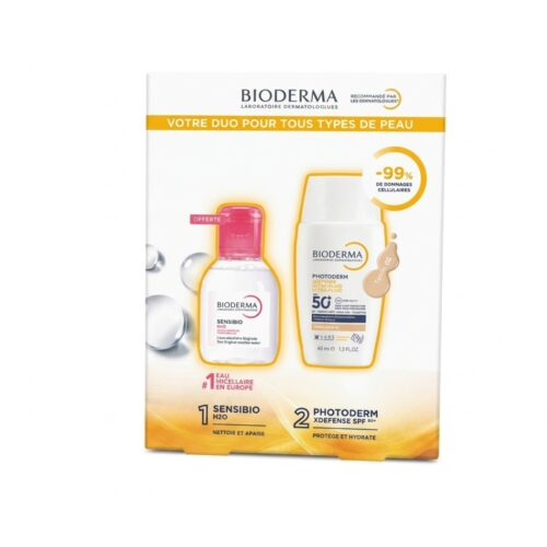Bioderma Photoderm Xdefense Ultra Fluide Max 02 Teintesensibio H2o 100ml Pack