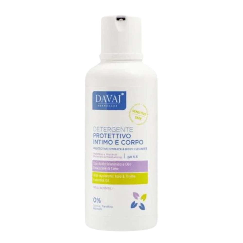 Davaj Davaj Gel Lavant Protecteur Intime Corps 500mlintime Apaisante 250ml