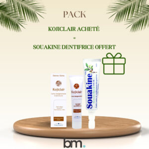 Dermo Soins Kojiclair Creme Eclaircissante 30ml Souakine Dentifrice Offert