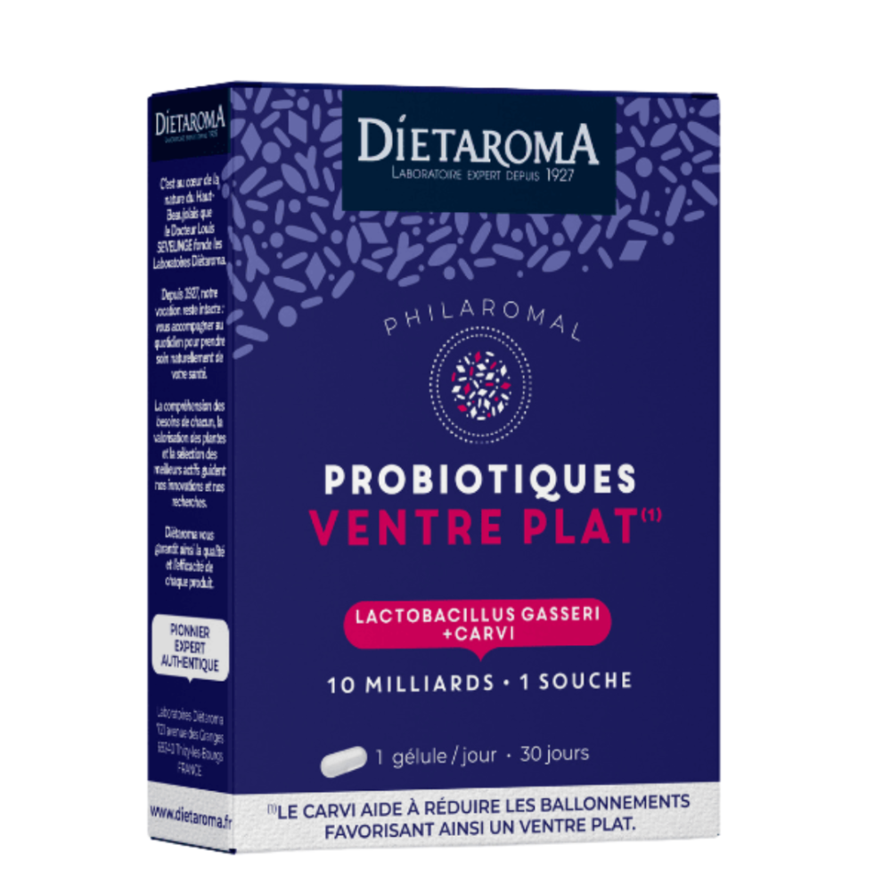 Dietaroma Probiotiques Ventre Plat 30gelules